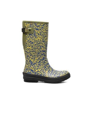 Bogs Amanda Ii Tall Spotty 536568 Printed Rain Boots Dwa997 - Green