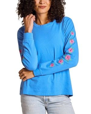 Life Is Good. Crusher T-Shirt - Blue