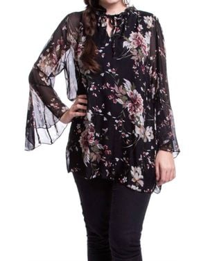 Gigi Moda Bailey Silk Blouse - Black