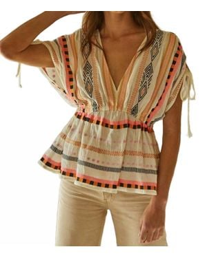 By Together The Estella Top - Brown