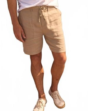 Southern Tide Heritage Preserve Linen Short - Natural