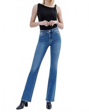 Flying Monkey Hi Rise Bootcut Jeans - Blue