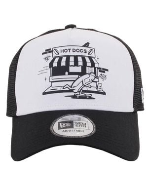 KTZ Graphic Ny Hotdog Adjustable Trucker Cap - Gray