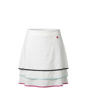 Trussardi White Viscose Skirt