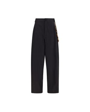 DARKPARK Park Cotton Casual Pants - Black