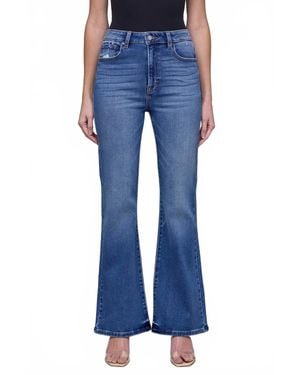 Hidden Jeans Happi High Rise Flare Jean - Blue