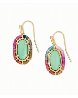 Kendra Scott Threaded Lee Drop Earrings - Blue