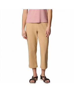 Columbia All Season Capri Pants - Natural