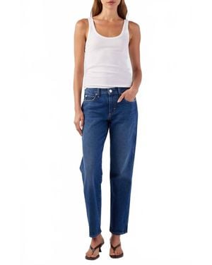 AMO Libby Straight Leg Jean - Blue