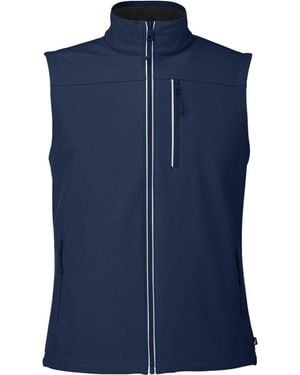 Nautica Wavestorm Soft Shell Vest - Blue