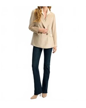 Veronica Beard Sevyn Dickey Jacket - Natural