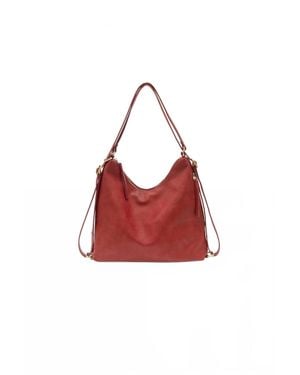 Joy Susan Drew Convertible Backpack - Red