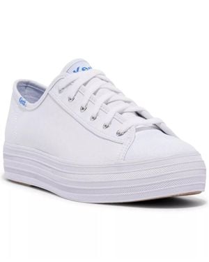 Keds Triple Kick Sneaker Shoe - White