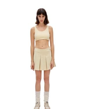Pcfg Pleated Skirt - Natural