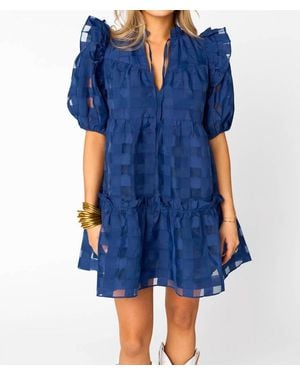 BuddyLove Ensley Mini Dress - Blue