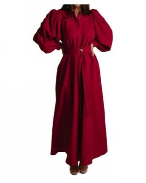 Laroque Quinn Maxi Dress - Red