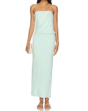 SER.O.YA Maia Strapless Maxi Dress - Green
