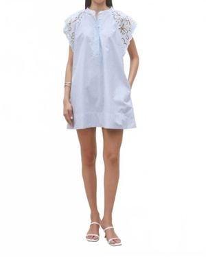 Suncoo Cidji Mini Dress - Blue