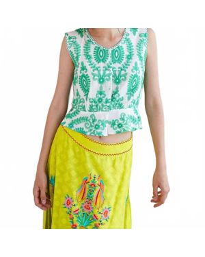 Nimo With Love Angelica Blouse - Green