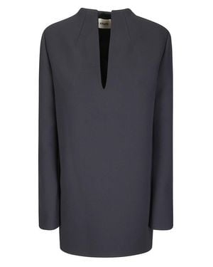 KHAITE Aleena Dress - Blue