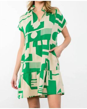 Thml Leslie Midi Dress - Green