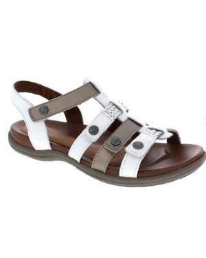 Rockport Rubey T-Strap Sandals - Metallic