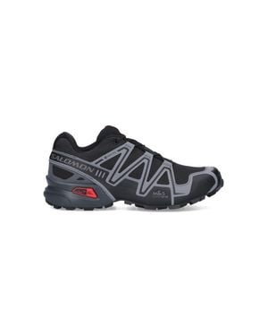 Salomon Gore-Tex Performance Sneakers With Quicklace System - Blue