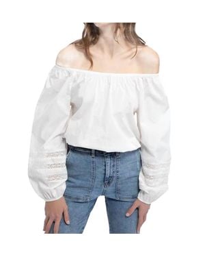 Sanctuary Blossom Top - White