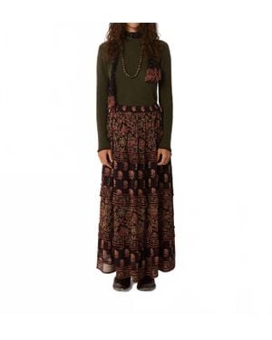 MAISON HOTEL Orazio Skirt - Brown