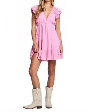 Saltwater Luxe Aidyn Midi Dress - Pink