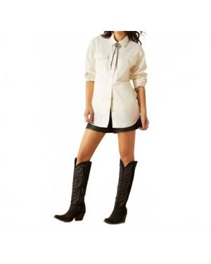 Ariat Mercantile Shirt Jacket - Natural