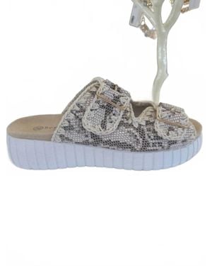 Bernie Mev Jordyn Sandals - Gray