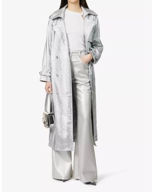 Amy Lynn Vivienne Trench Coat - White