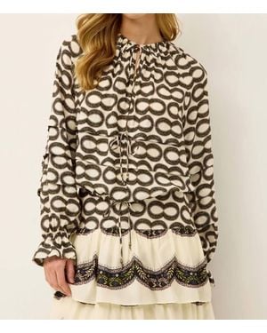 Marie Oliver Umi Blouse - Natural
