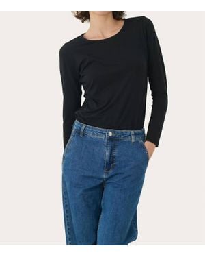 Part Two Nemajas Long Sleeve Tee - Blue