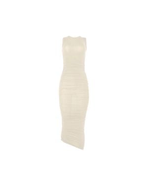 Wolford Sheer Drape Dress - White