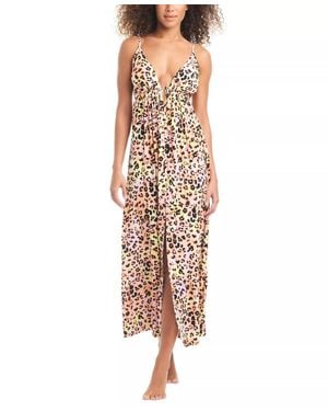 BarIII Leopard Maxi Cover Up - Multicolor