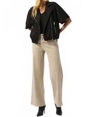 Joseph Ribkoff Edgy Biker Jacket - Black