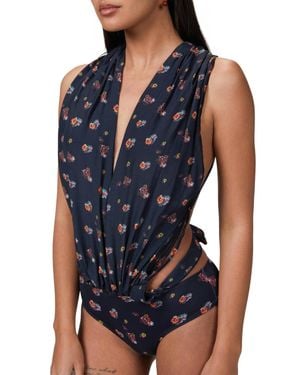 Amir Slama Scarf One Piece - Blue