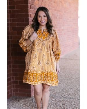 Tolani Astella Dress - Brown
