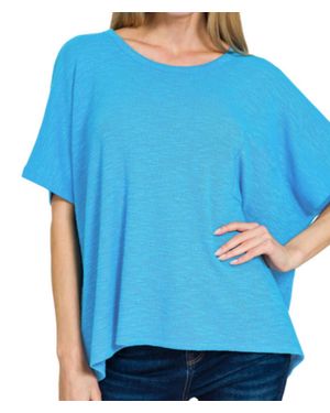 Zenana Jett Tee - Blue