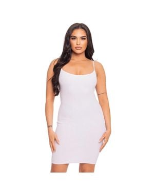 TRUEDAMES Cami Open Back Mini Dress - Purple