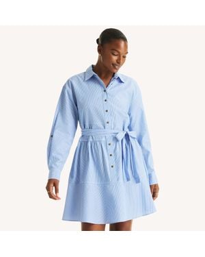 Nautica Striped Dress - Blue