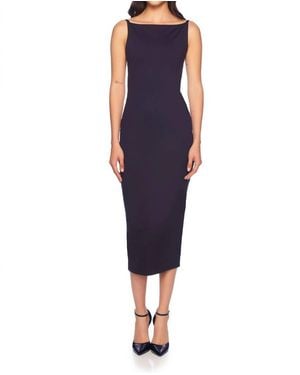 Susana Monaco Boatneck Dress - Blue