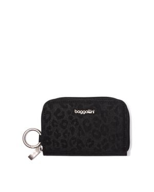 Baggallini Deluxe Card Case Wallet - Black