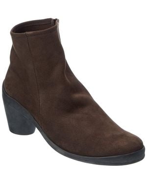 Arche Gasam Leather Bootie - Brown