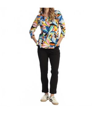 Jess & Jane Slim Pant - Blue