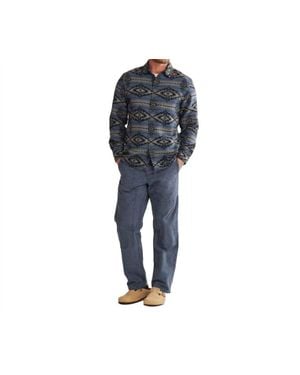 Pendleton Marshall Chamouis Long Sleeve Shirt - Blue