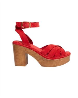 CHEROKEE Joni Vibrant Platform Sandal - Red