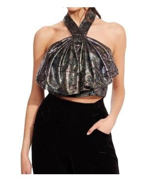 Eva Franco Ryder Bow Top - Black